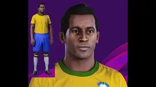 Pele PES 2021 and PES 2020 [PS4] Pelé face