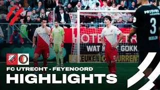 FC Utrecht verliest van Feyenoord | HIGHLIGHTS