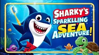 Sharky's Sparkling Sea Adventure | Children's Storybook Reading