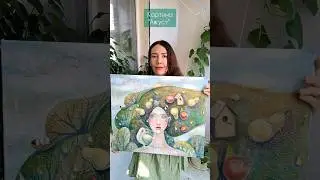 Уютные авторские картины для дома в наличии и на заказ #shorts