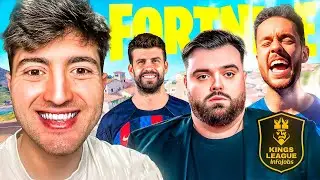 KINGS LEAGUE FORTNITE VS IBAI VS PIQUE VS THEGREFG