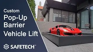 Custom Pop-Up Barrier Vehicle Lift. - Manchen Projects