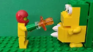 super metroid Лего (stop motion lego)3 серия
