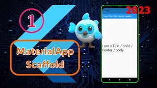 Flutter / Widget Collection / #1 / MaterialApp & Scaffold / Beginner