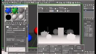 Tutorial 3dsMax -- Create a quick map Z-Depth using the map FallOff