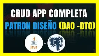 Desarrollo de Aplicación CRUD en Java con Maven y PostgreSQL  // Crear Metodos CRUD DAO