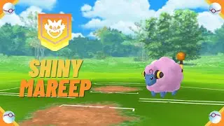 A Wild ✨ Shiny Mareep ✨ Appeared! [Pokemon GO] #shorts