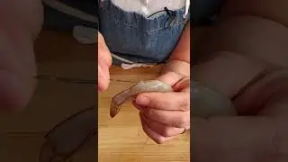Deveining Shrimp WITHOUT Opening the Back 