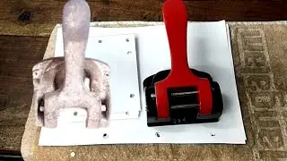 old paper punch restoration Mechanical Magraj antique restoration unique restoration