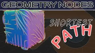 Blender 3.4 Shortest Path | Quick Geometry Nodes Tutorial