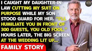 My Son’s Wife Cut The Suit My Wife Chose For Me To Ruin It At His Wedding—So I...Family justice