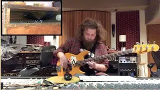Bass Through Leslie Speaker Cabinet
