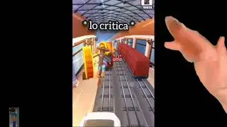 * lo critica *