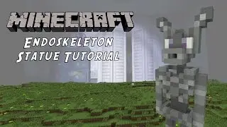 Minecraft Tutorial: Endoskeleton (Five Nights At Freddy's) Statue
