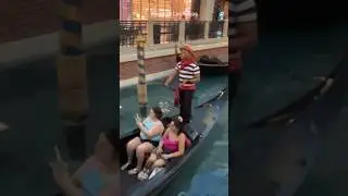 Venetian hotel Casino Gondola Ride #singing #music #travel #photograph #entertainment #gujju #comedy