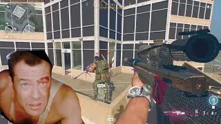 John McClane No Scope off Nakatomi Plaza