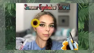 Blue Tropical Summer Makeup Tutorial| Tammi x Revolution