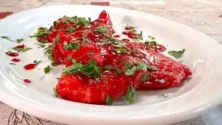 Scaloppini - pollo con salsa di barbabietola!