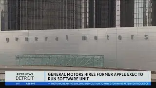General Motors hires former Apple exec to run software unit