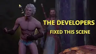 DEVELOPERS FIXED THIS SCENE TO PUNISH YOU
