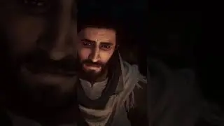 Basim cuts his finger to become Hidden One #assassinscreedmirage