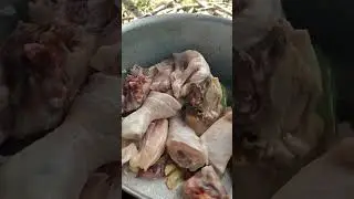our farm life | cooking food for lunch; fried fish, hotdogs and chicken adobo | #foodie #highlights
