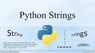 Python Strings and Methods