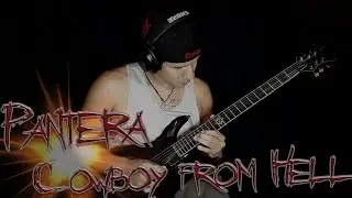 Pantera - Cowboy from hell || Dimebag Darrell Guitar solo by Jhon
