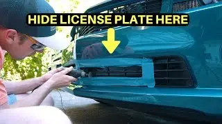 5th Gen Camaro Show N Go Retractable License Plate Install