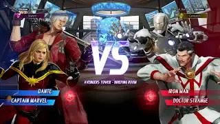 MvCi Ranked: Kitoragi (Dante/CapMarvel) vs. Six-spd_Banga (Ironman/DocStrange