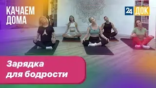 Зарядка для бодрости. КАЧАЕМ ДОМА