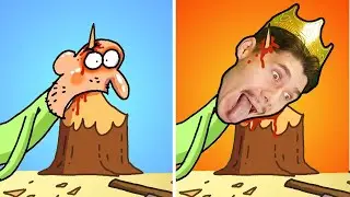 Zombie and Tree - Funny Cartoon Box  | Hilarious Cartoon Compilation Parody | All New Frame Order