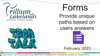 Tech Talk - ep.48 - Forms Let You Choose Your Path