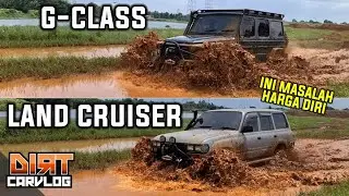 G-CLASS VS. LAND CRUISER CHALLENGE | DIRT CARVLOG 