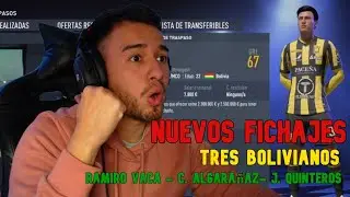 FICHAJES BOLIVIANOS EN INGLATERRA!! FIFA 22 🔴🟡🟢
