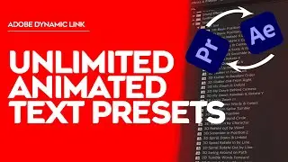 Unlimited Animated Text Presets For Premiere Pro Free | Urdu/Hindi
