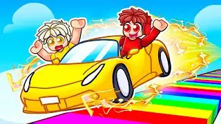 Becoming the FASTEST in Roblox Super Driving Race