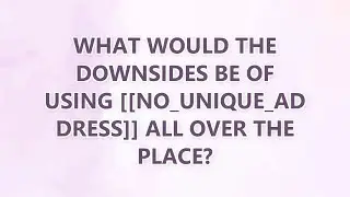 What would the downsides be of using [[no_unique_address]] all over the place?