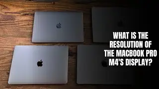What is the resolution of the MacBook Pro M4's display?