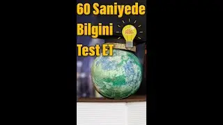 60 Saniyede Genel Kültür Test
