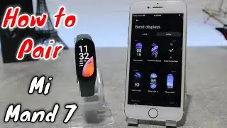 How to connect Mi band 7 to iPhone SG