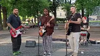 УЛИЧНЫЕ МУЗЫКАНТЫ ПИТЕРА (1) ГЛЕБ и ЗОФА, 04.06.24.