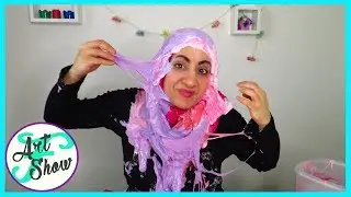 SLIME HIJAB!!!! | Fatema's Art Show