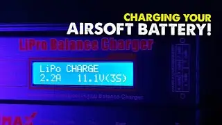 Charging your Airsoft LiPo Battery with the iMax B6 LiPro Balance Charger
