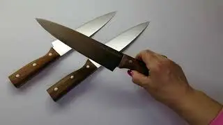 Нож шинковочный 300 мм, жесткое лезвие