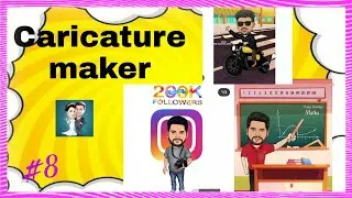 How to turn photo into caricature type ||os partners ||