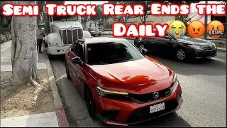 2022 Civic Si Gets Rear Ended!! || 11th Gen Civic Si