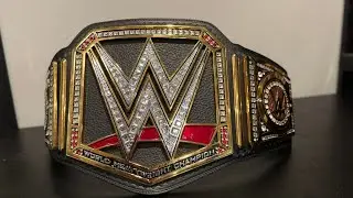 WWE Network Logo Replica Belt Unboxing