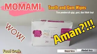 Review Tisu Basah Momami | Tisu Pembersih Gigi Gusi dan Lidah Bayi #shorts #shortsvideo