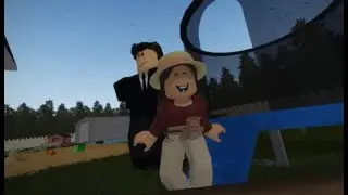 Giantess Roleplay in Roblox as a Small man on earth